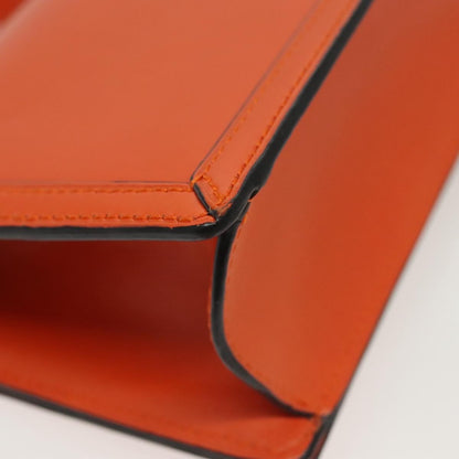 Loewe Barcelona Shoulder Bag Leather, ORANGE, LEATHER, Shoulder bag