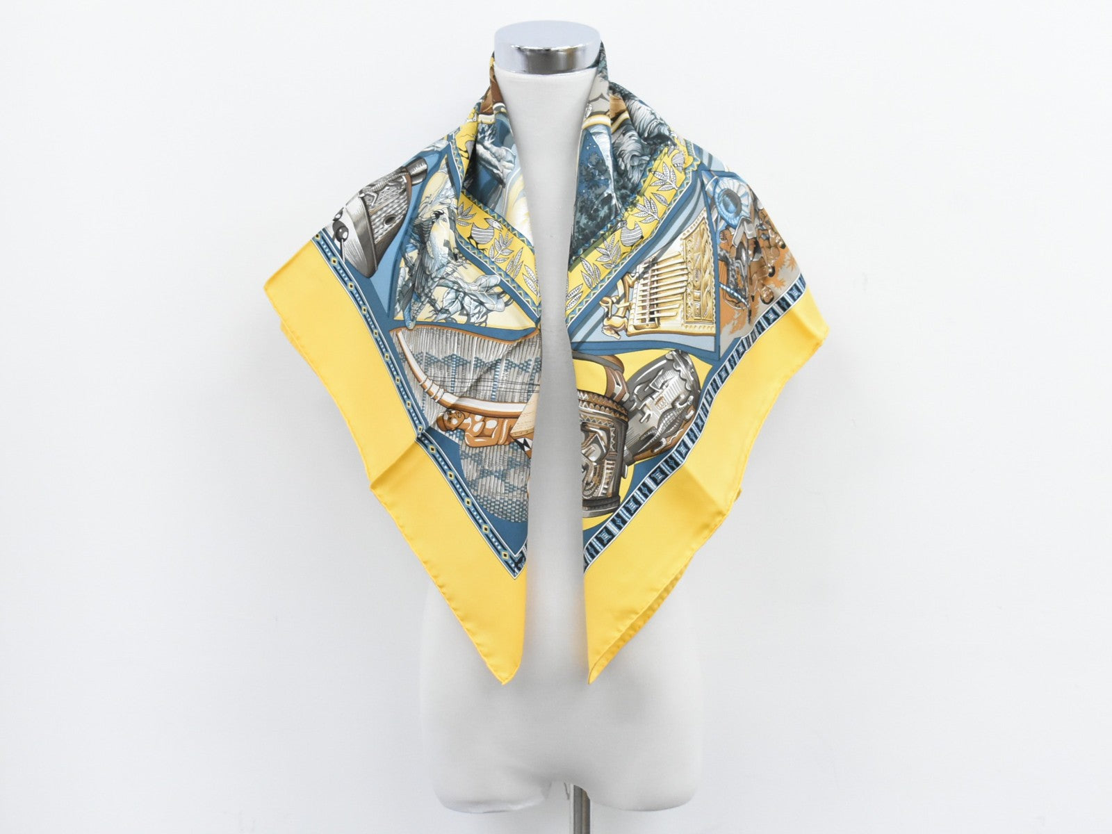 Hermes Carré 90 Silk multicolor, MULTICOLOUR, SILK, Scarve & shawl