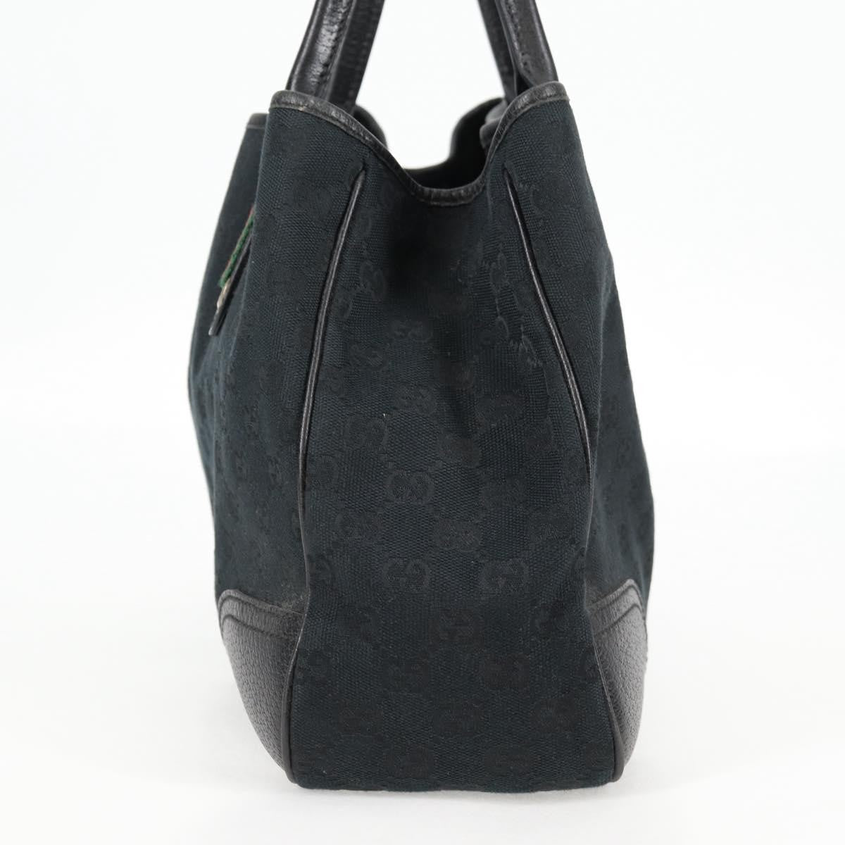 Gucci Princy Tote GG Coated Canvas, BLACK, CANVAS, Tote bag
