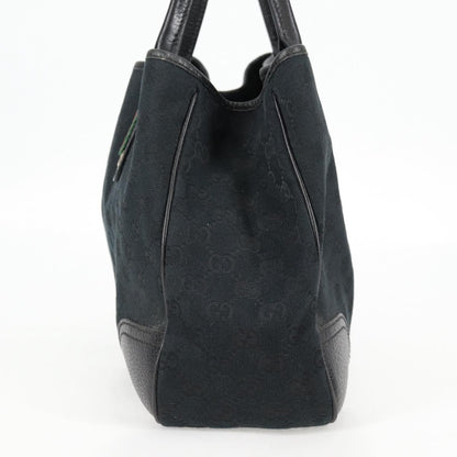 Gucci Princy Tote GG Coated Canvas, BLACK, CANVAS, Tote bag