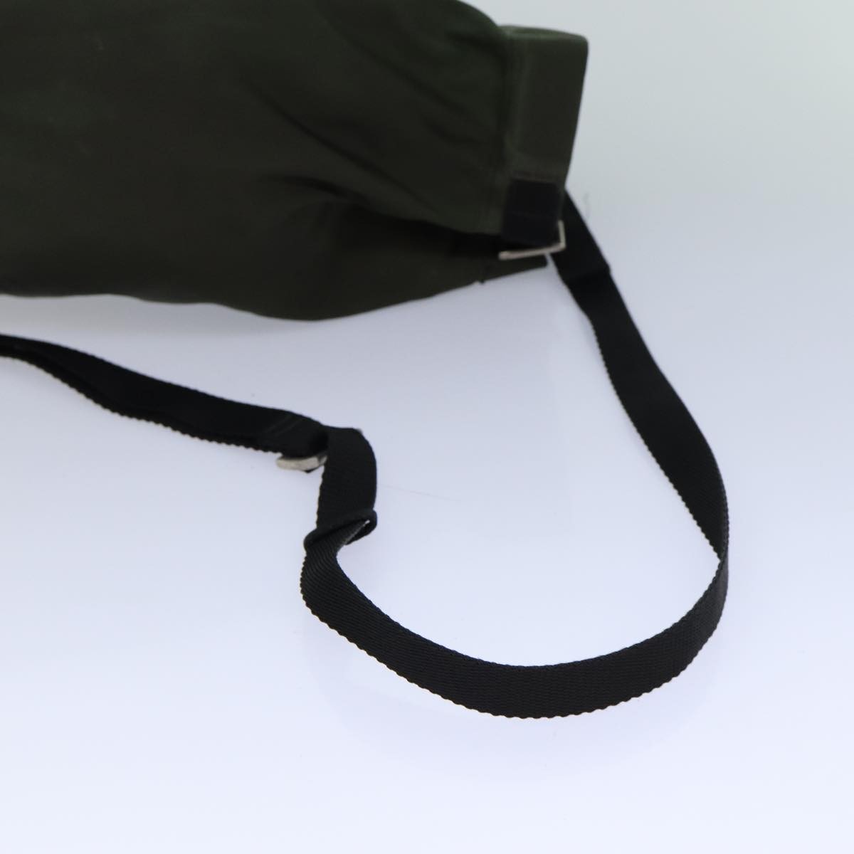 Prada Vintage Shoulder Bag Tessuto, KHAKI, NYLON, Shoulder bag
