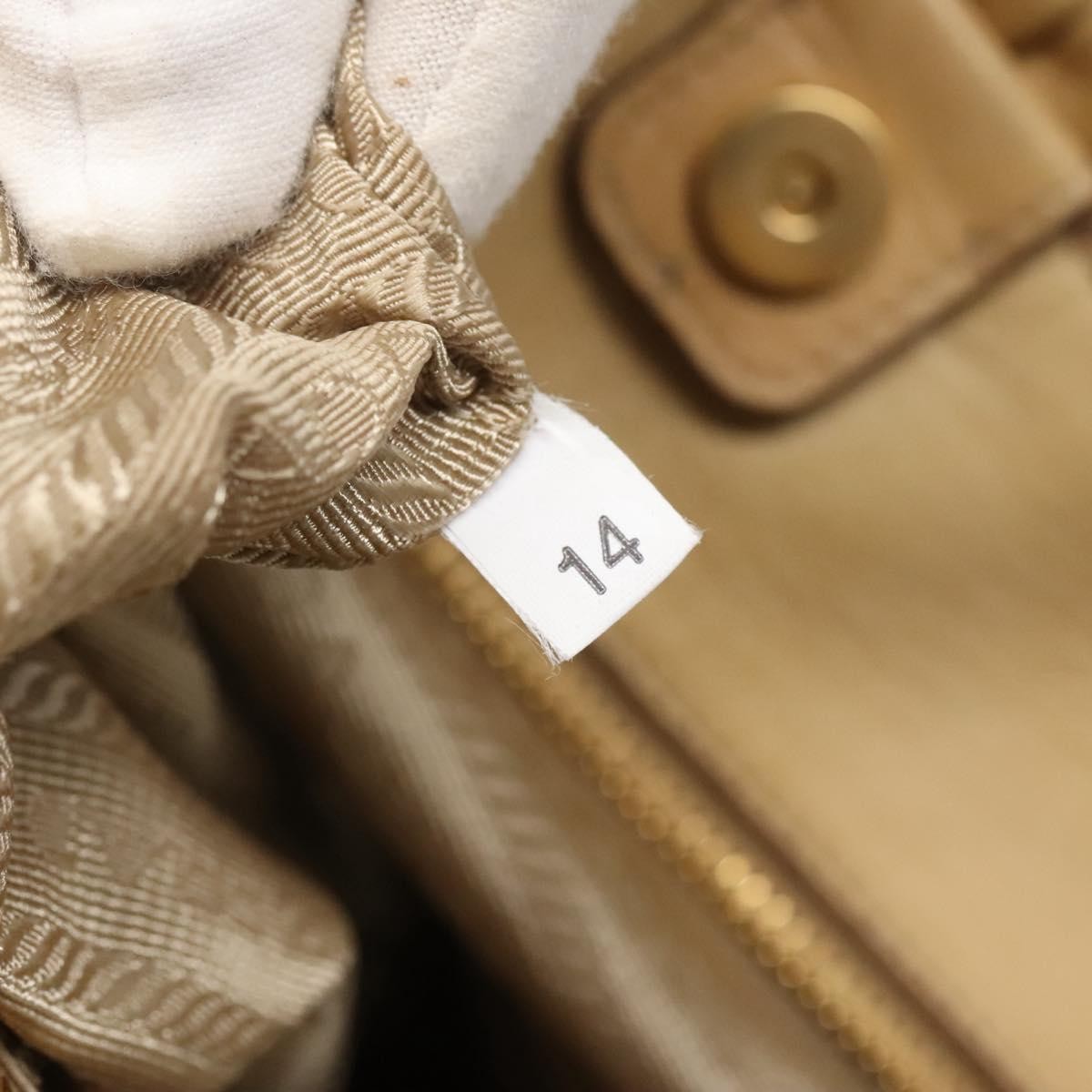 Prada Gaufre Tote Nappa Leather, BEIGE, LEATHER, Tote bag