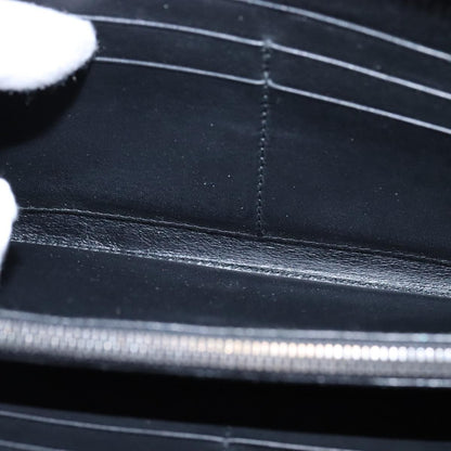 Bottega Veneta Intrecciato Long Zip  Wallet Leather, BLACK, LEATHER, Wallets