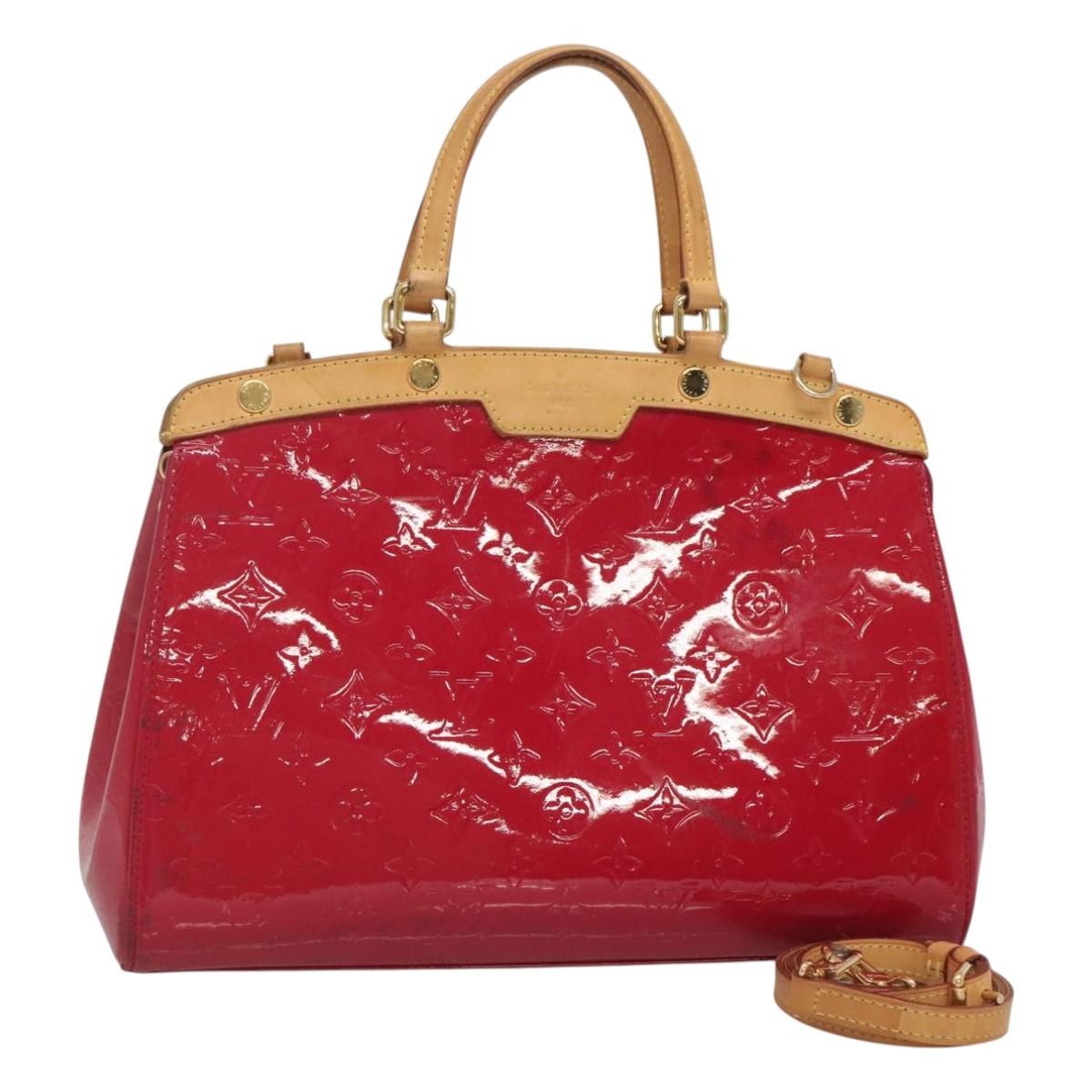 Louis Vuitton Blair Monogram vernis, PINK, PATENT_LEATHER, Handbag