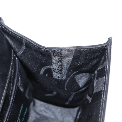 Salvatore Ferragamo Gancini Shoulder Bag Leather, BLACK, LEATHER, Shoulder bag