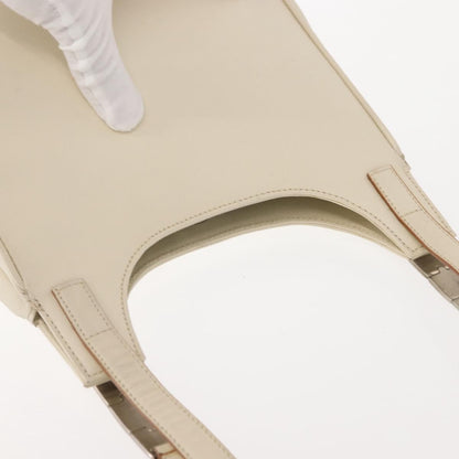 Salvatore Ferragamo Shoulder Bag Leather, ECRU, LEATHER, Shoulder bag