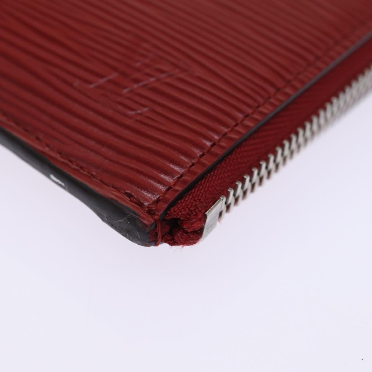 Louis Vuitton Pochette Jour Epi Leather, RED, LEATHER, Clutche & pouche