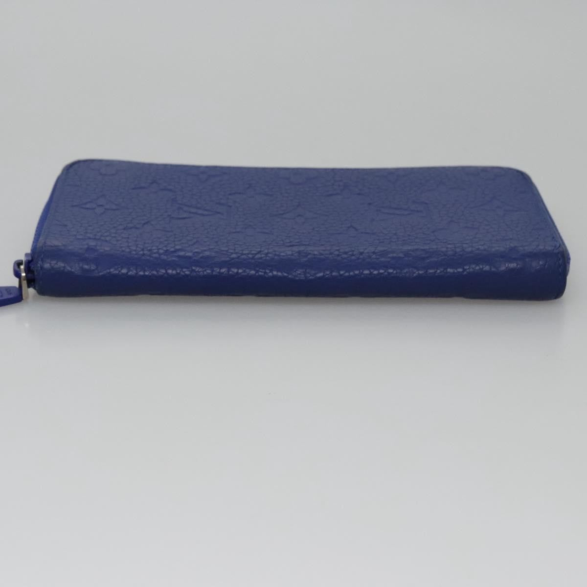 Louis Vuitton Portefeuille zippy Monogramme Empreinte Monogramme Empreinte, BLUE, LEATHER, Wallets