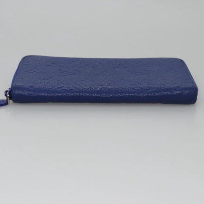 Louis Vuitton Portefeuille zippy Monogramme Empreinte Monogramme Empreinte, BLUE, LEATHER, Wallets