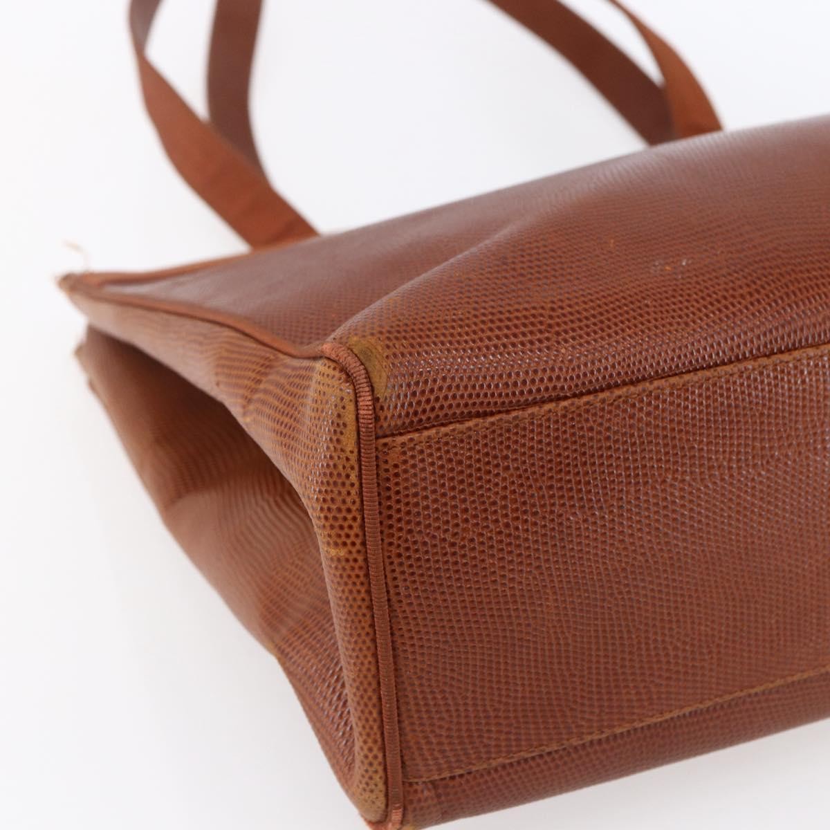 Salvatore Ferragamo Vala tote Leather, BROWN, LEATHER, Tote bag