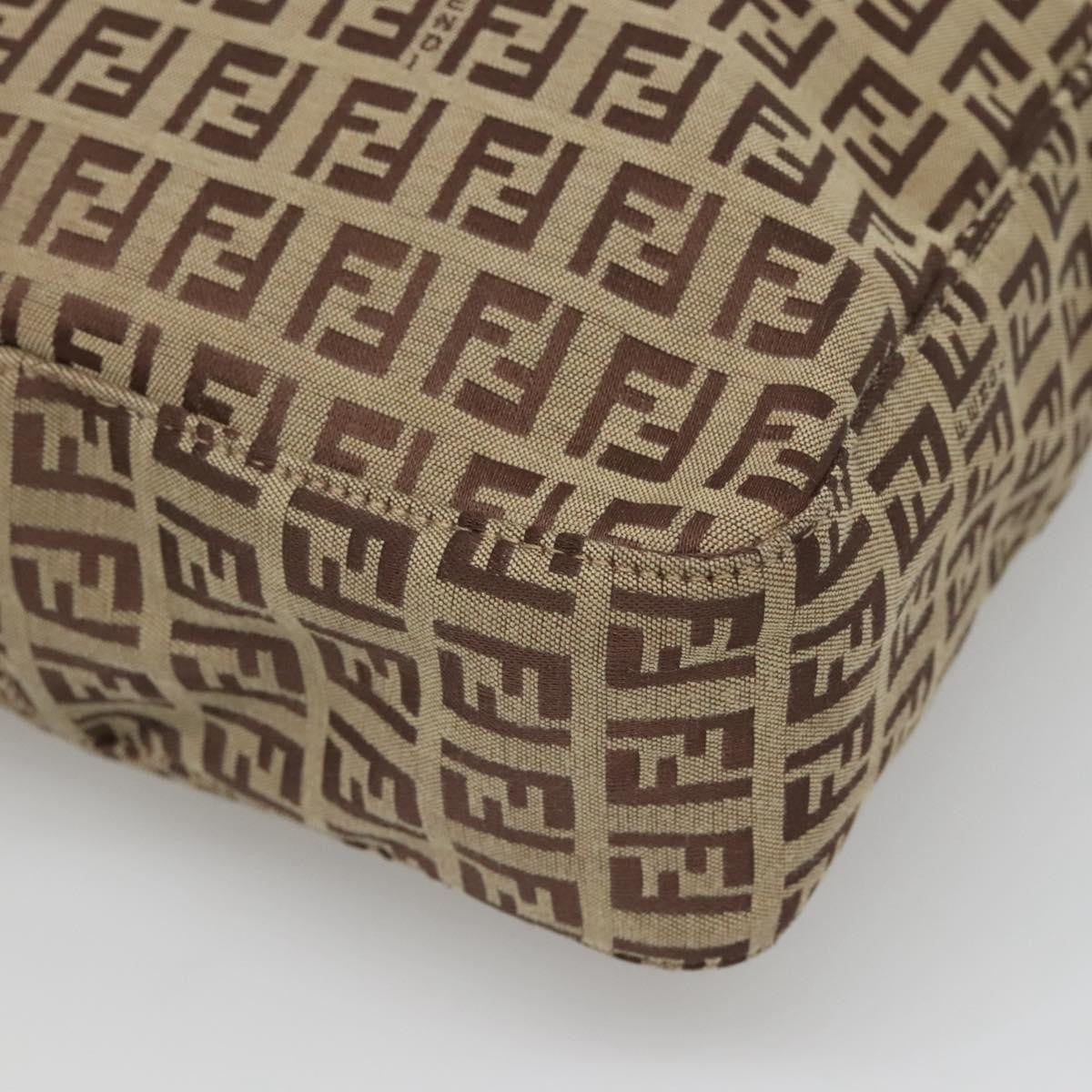 Fendi Zucca Tote bag Canvas, BEIGE, CANVAS, Tote bag