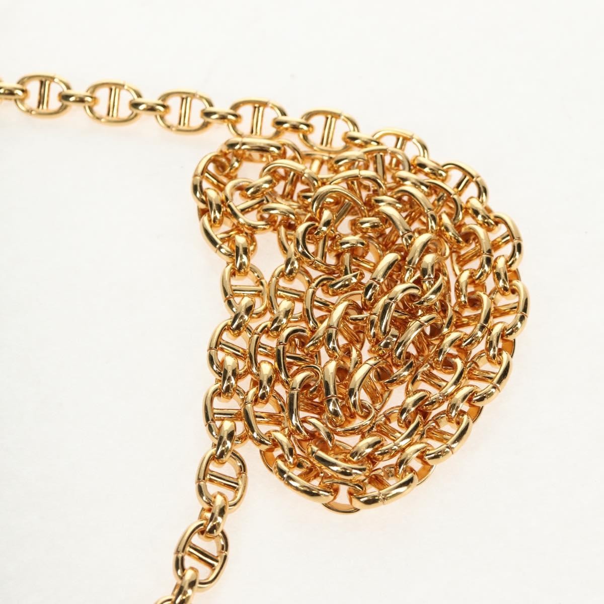 Christian Dior DiorDouble Chain Bag Leather, BLUE, LEATHER, Shoulder bag