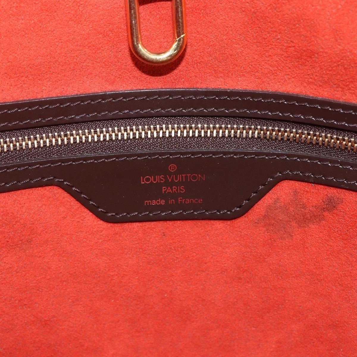 Louis Vuitton Manosque Handbag Damier, BROWN, CANVAS, Tote bag