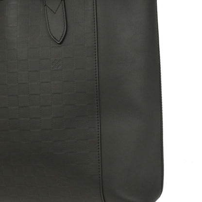 Louis Vuitton Cabas Voyage NM Damier Infini Leather, BLACK, LEATHER, Tote bag