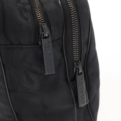 Chanel Travel Line Convertible Satchel Nylon, BLACK, NYLON, Handbag