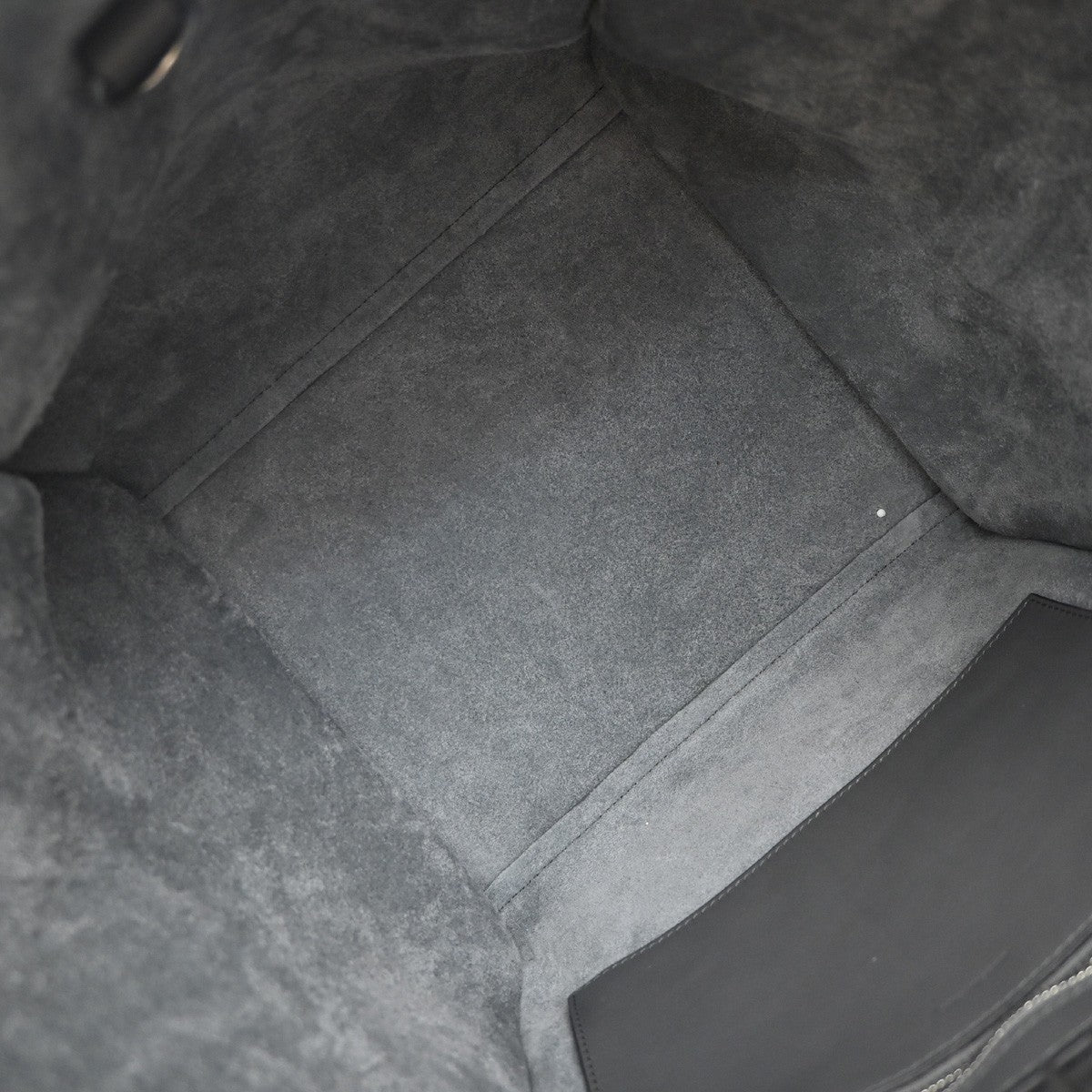 Celine Big Bag Smooth Calfskin, GRAY, LEATHER, Tote bag