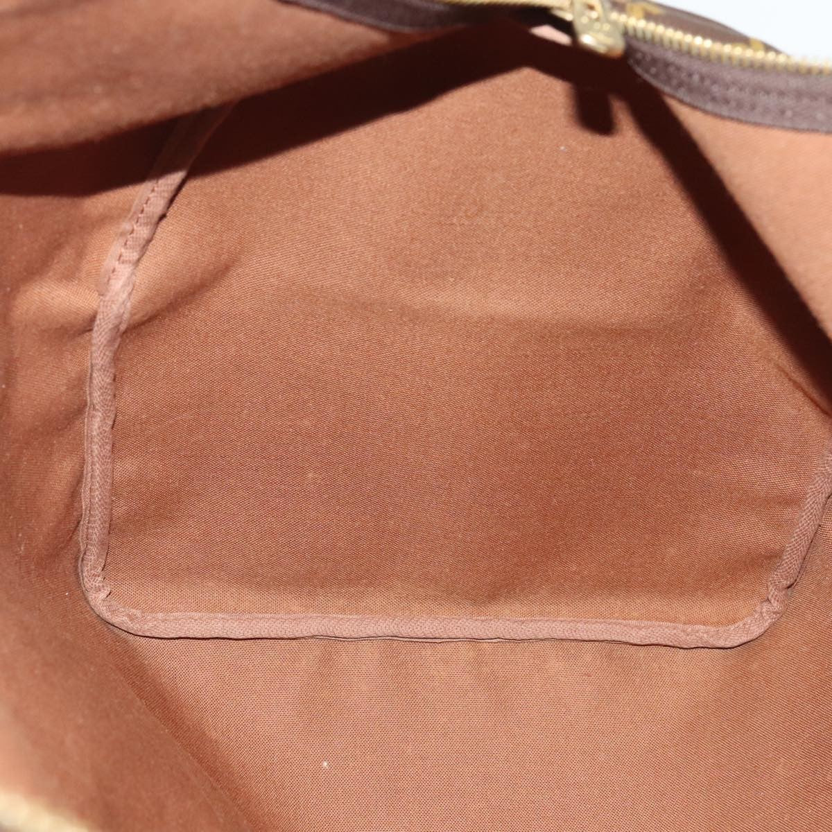 Louis Vuitton Keepall Bag Monogram Canvas, BROWN, CANVAS, Travel bag