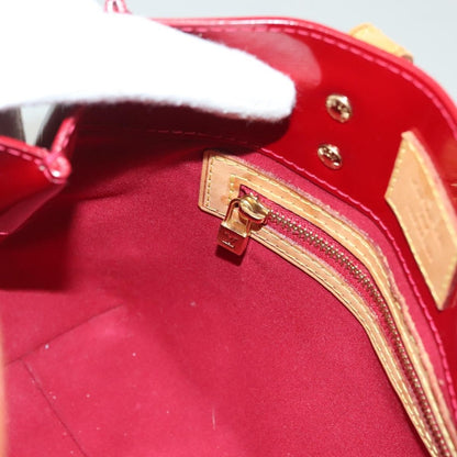 Louis Vuitton Reade Handbag Monogram Vernis, RED, PATENT_LEATHER, Handbag