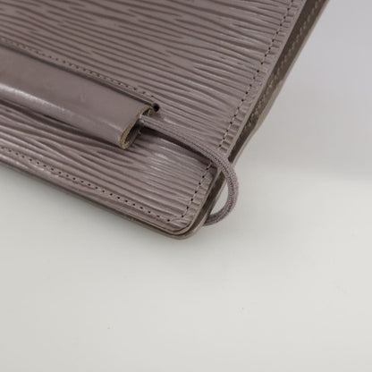 Louis Vuitton Agenda Elastique Wallet Epi Leather, PURPLE, LEATHER, Wallets