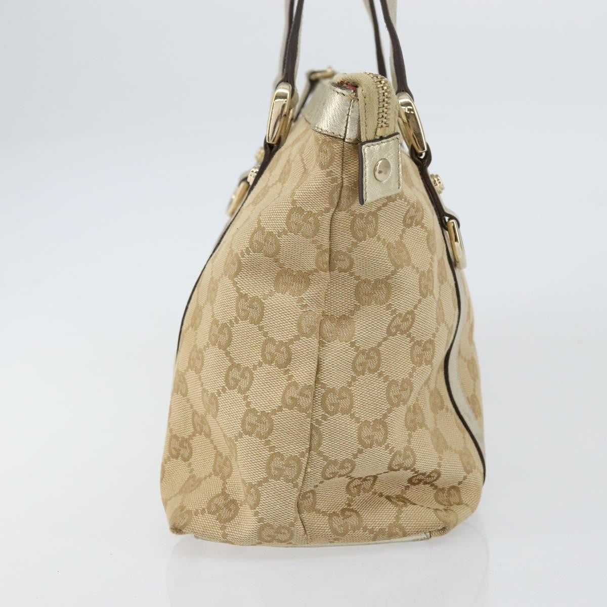 Gucci Abbey Tote GG Canvas, BEIGE, CANVAS, Tote bag