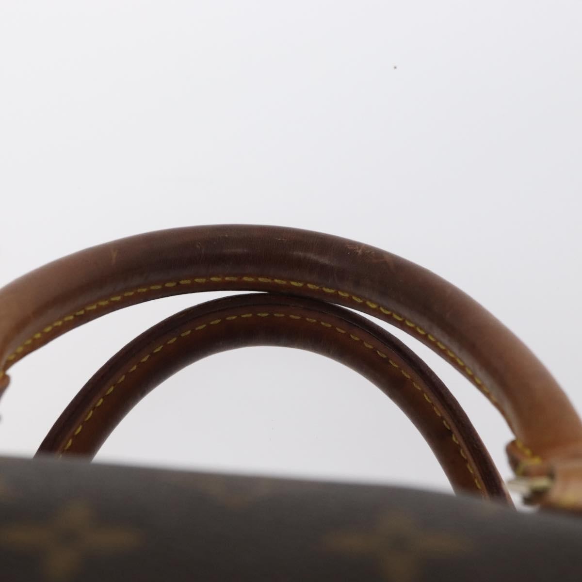 Louis Vuitton Speedy Handbag Monogram Canvas, BROWN, CANVAS, Travel bag