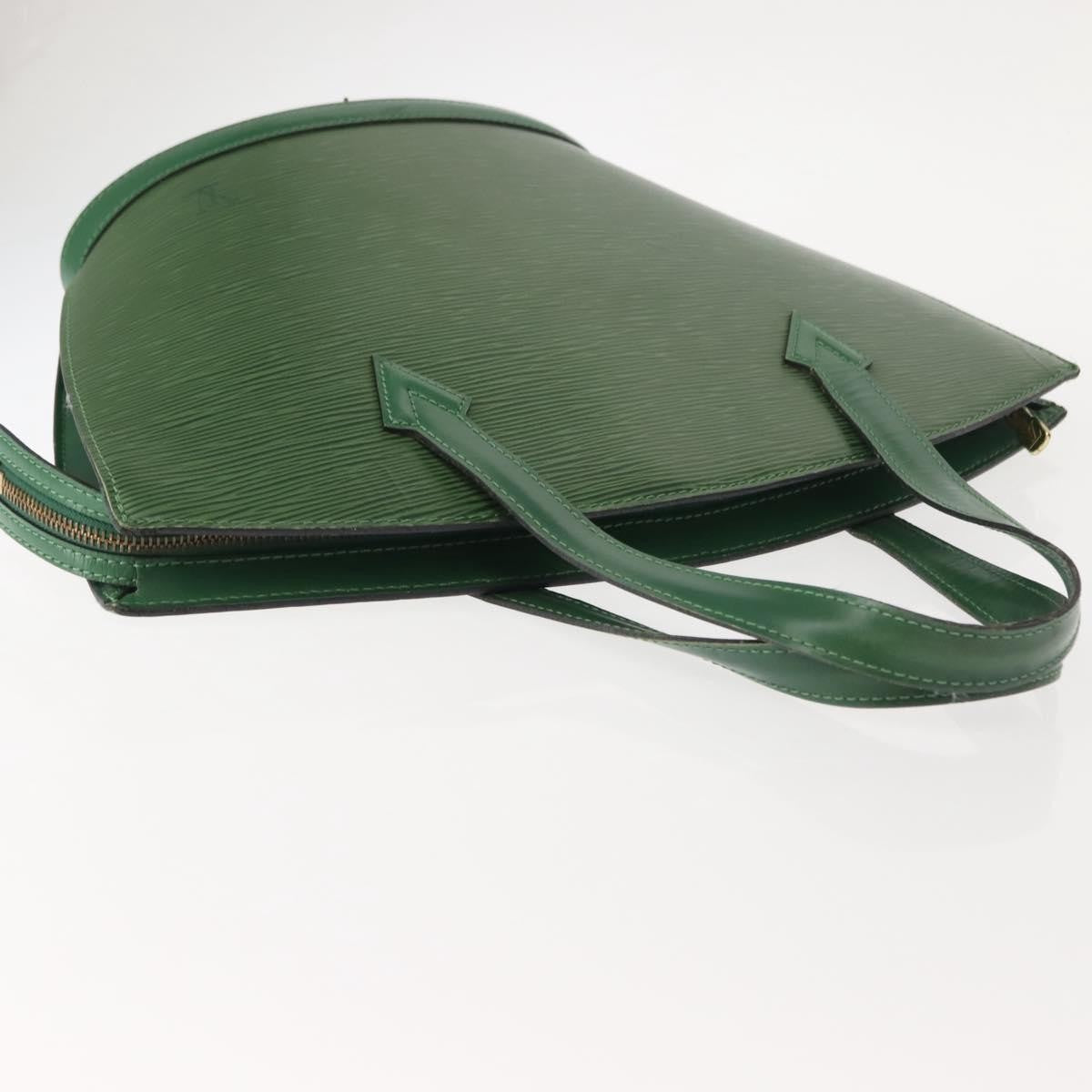 Louis Vuitton Saint Jacques Handbag Epi Leather, GREEN, LEATHER, Tote bag