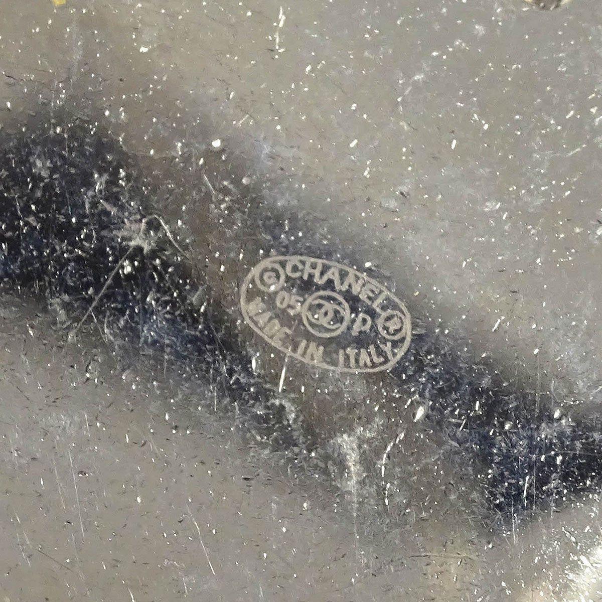 Chanel Vintage Camellia Charm Chain Belt Metal, SILVER, SILVER_PLATED, Belts