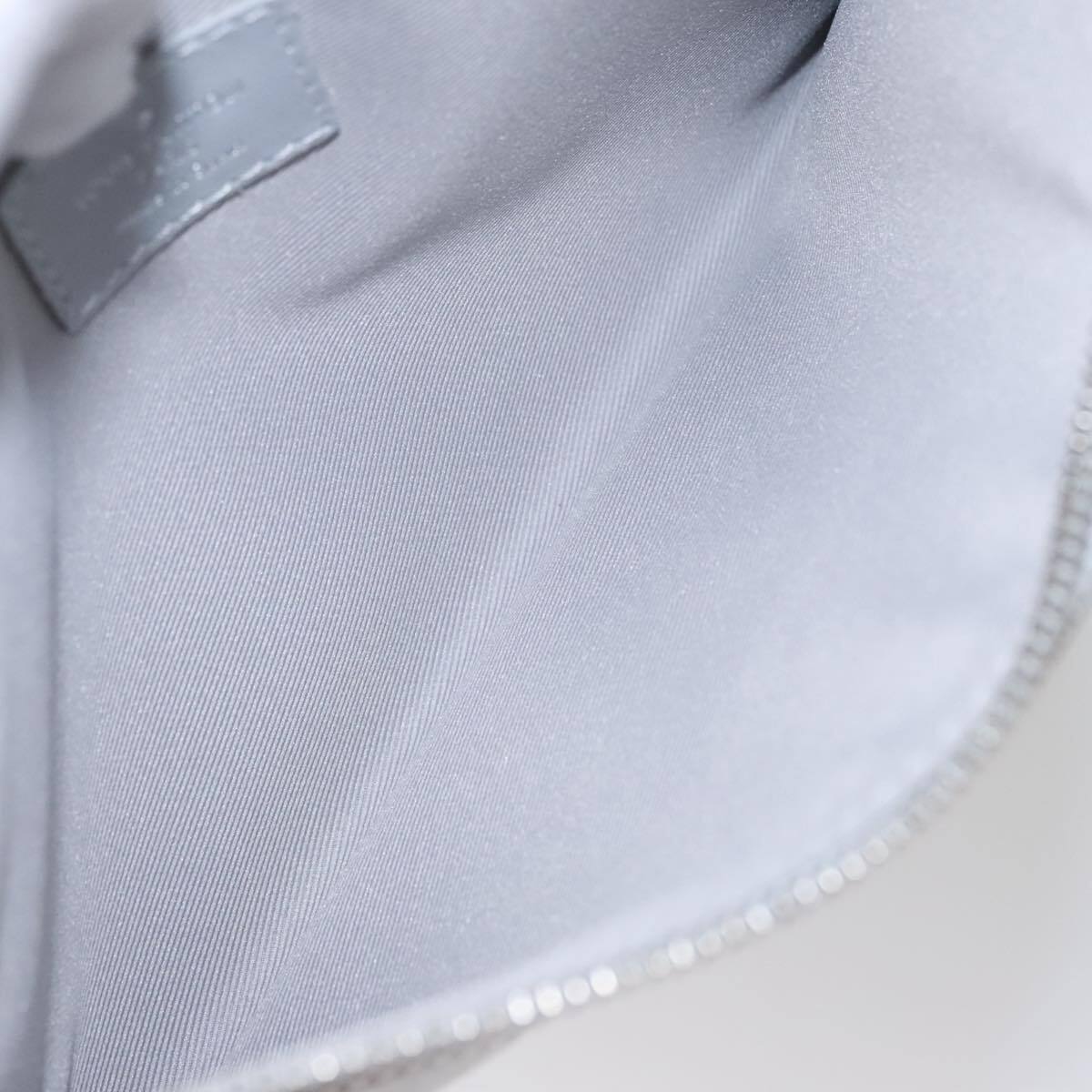 Louis Vuitton Double Flat Messenger Bag Limited Edition Logo Story Monogram Canvas and Denim, MULTICOLOUR, CANVAS, Shoulder bag