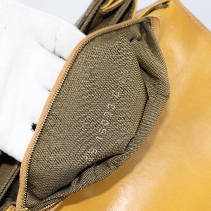 Fendi Vintage Tiger Print Shoulder Bag Canvas, GOLD, CANVAS, Shoulder bag