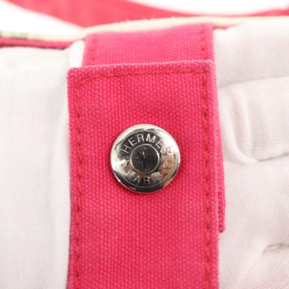 Hermes Panier De Plage Handbag Printed Canvas, MULTICOLOUR, CANVAS, Tote bag