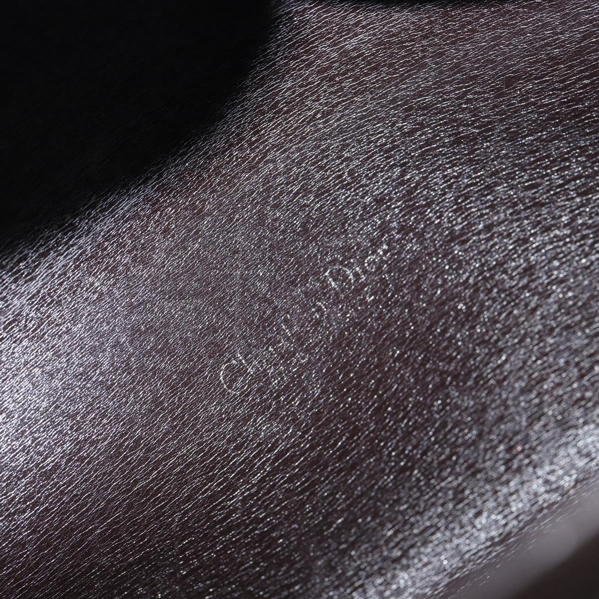 Christian Dior Vintage Trotter Shoulder Bag Canvas, BROWN, CANVAS, Shoulder bag