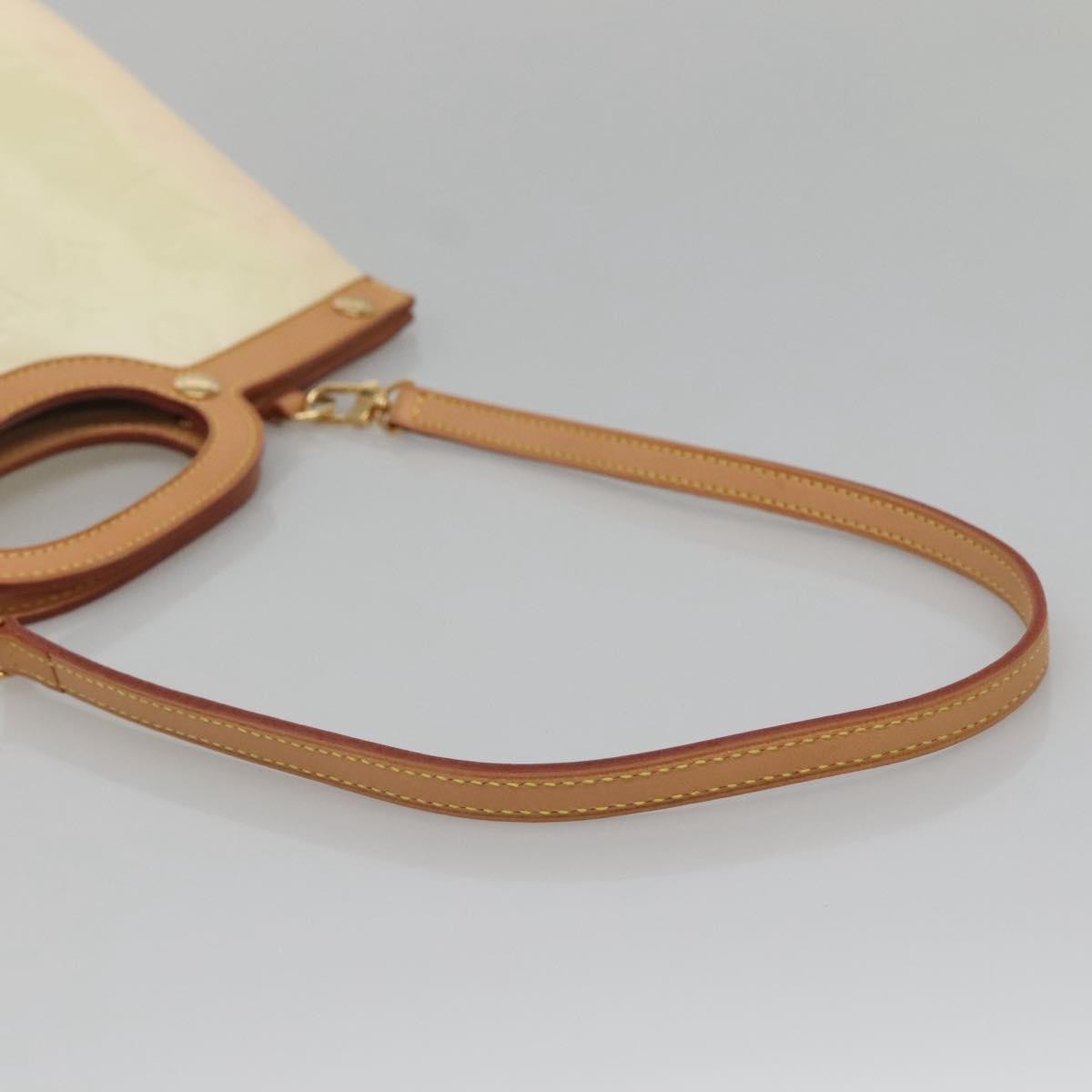 Louis Vuitton Roxbury Drive Handbag Monogram Vernis, BEIGE, PATENT_LEATHER, Handbag