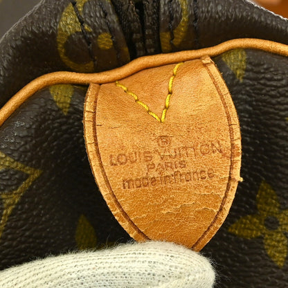 Louis Vuitton Keepall Bag Monogram Canvas, BROWN, CANVAS, Travel bag