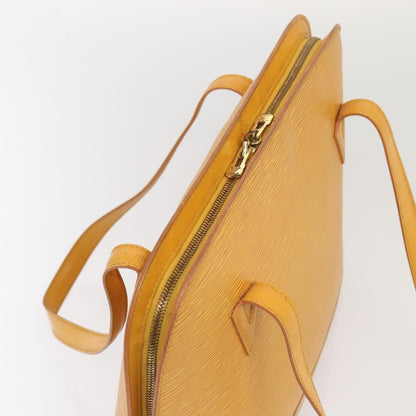 Louis Vuitton Lussac Handbag Epi Leather, YELLOW, LEATHER, Handbag