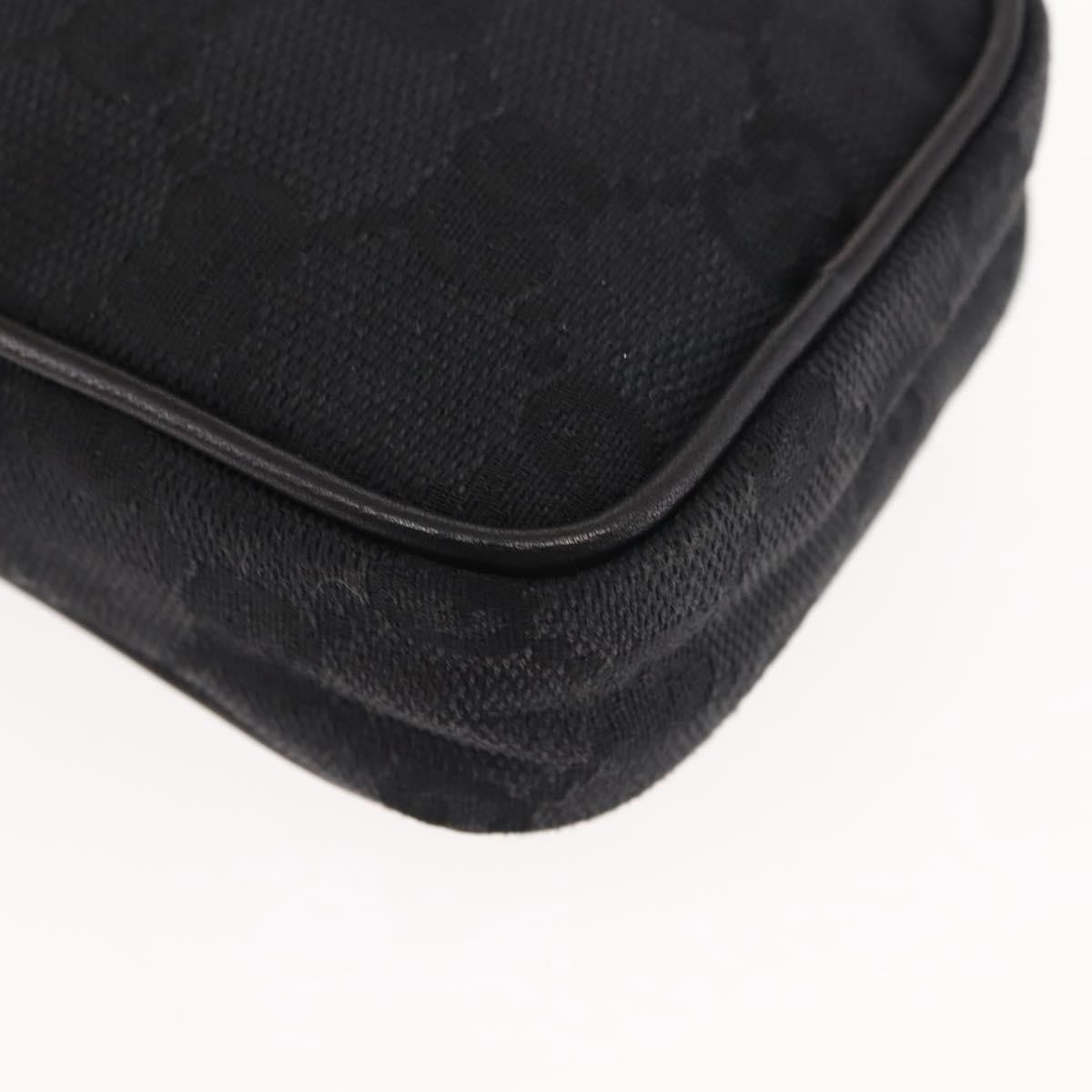 Gucci GG canvas pouch Canvas, BLACK, CANVAS, Clutche & pouche