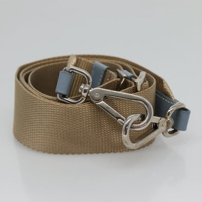 Prada Double Pocket Buckle Flap Bag Tessuto, BEIGE, NYLON, Shoulder bag