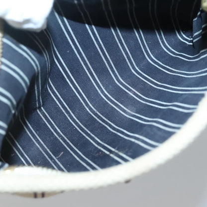 Louis Vuitton Antigua Pouch Canvas, WHITE, CANVAS, Clutche & pouche