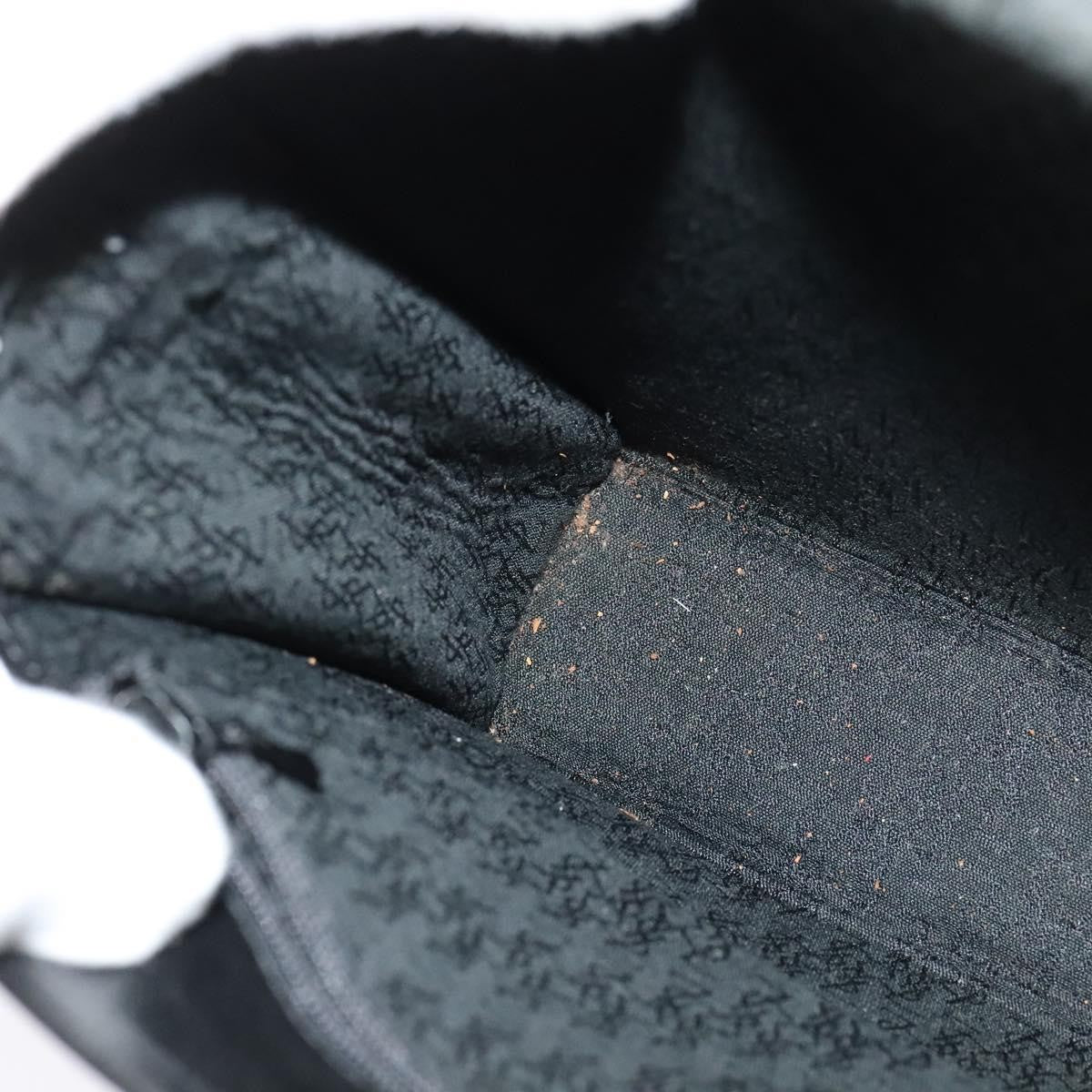 Saint Laurent Vintage Shoulder Bag Leather, BLACK, LEATHER, Shoulder bag