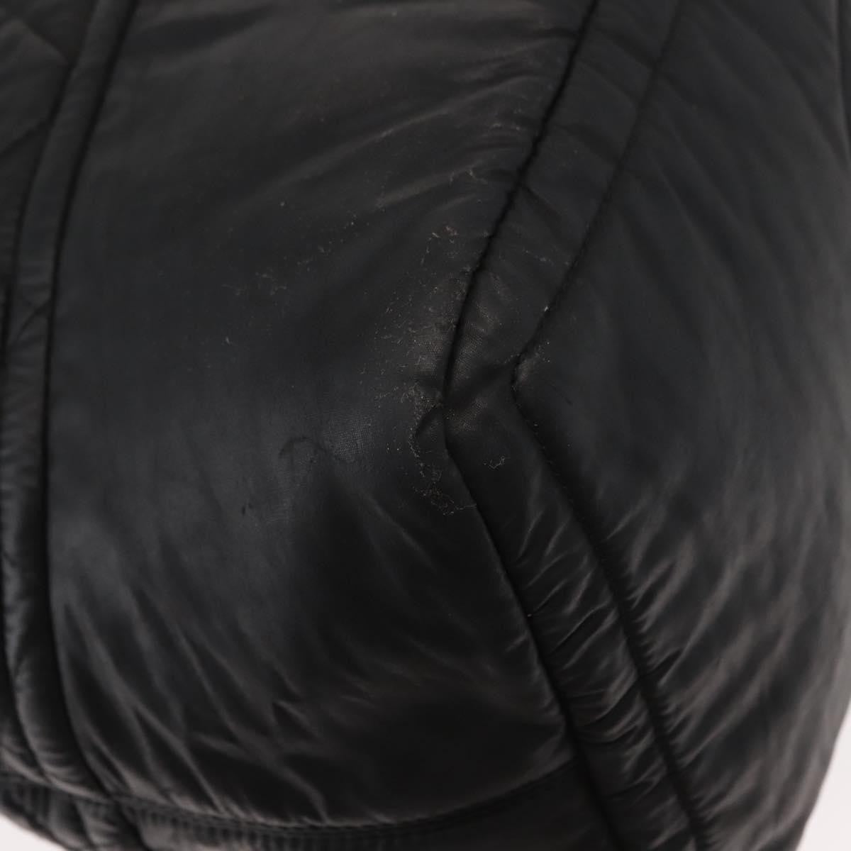 Chanel Vertical Sport Weekender Bag Quilted Nylon, BLACK, NYLON, Travel bag