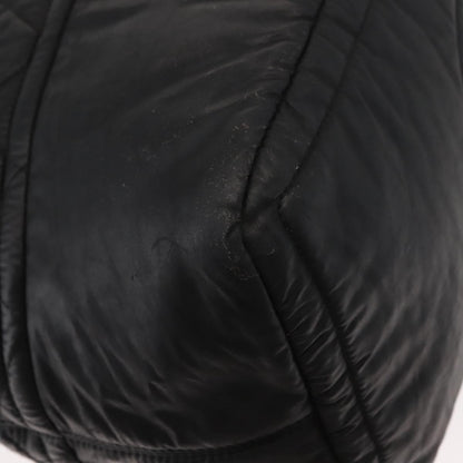 Chanel Vertical Sport Weekender Bag Quilted Nylon, BLACK, NYLON, Travel bag