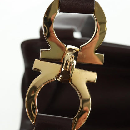 Salvatore Ferragamo Vintage Tote bag Leather, BROWN, LEATHER, Tote bag