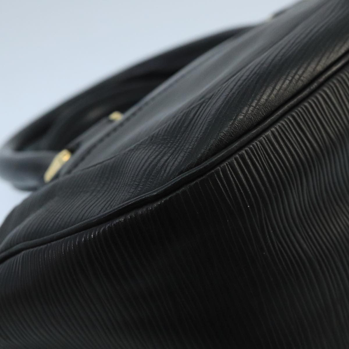 Louis Vuitton Dhanura Handbag Epi Leather, BLACK, LEATHER, Handbag