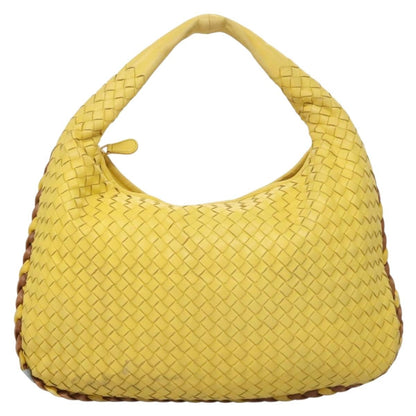 Bottega Veneta Veneta Hobo Intrecciato Nappa, YELLOW, LEATHER, Handbag