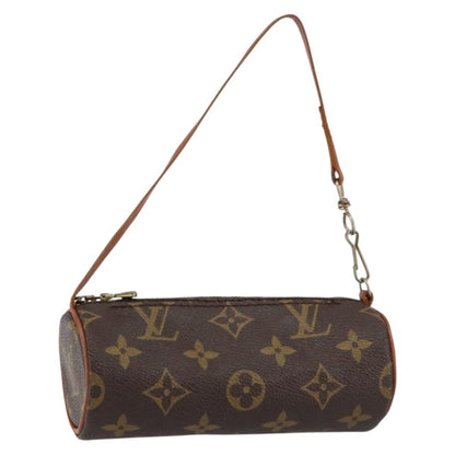 Louis Vuitton Papillon Pochette Monogram Canvas, BROWN, CANVAS, Clutche & pouche
