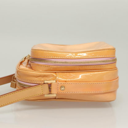 Louis Vuitton Wooster Handbag Monogram Vernis, BEIGE, PATENT_LEATHER, Handbag