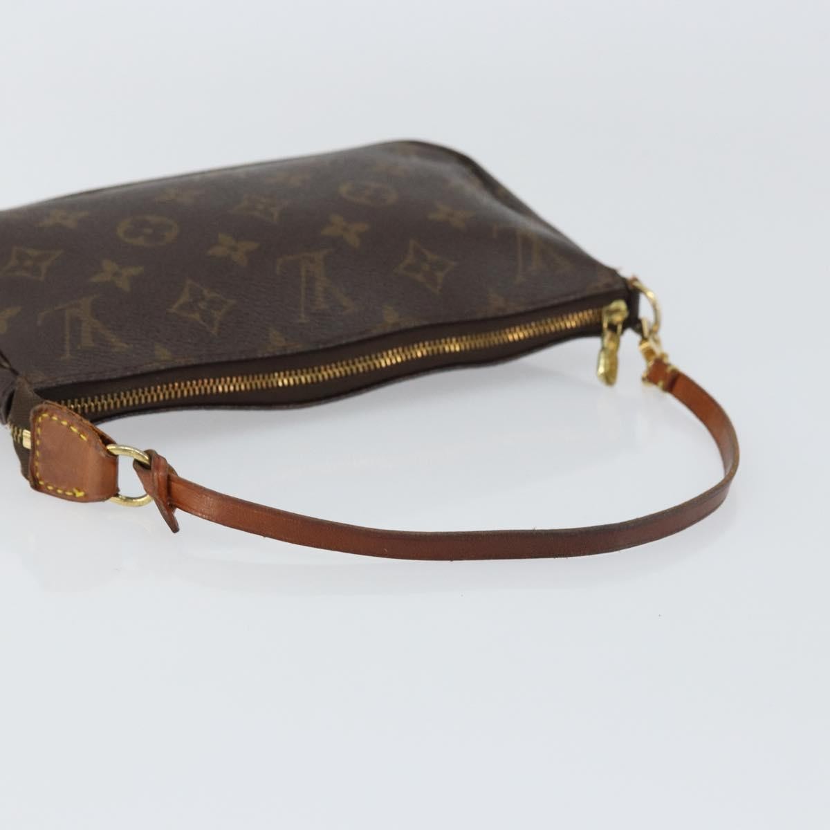 Louis Vuitton Pochette Accessoires NM Monogram Canvas, BROWN, CANVAS, Clutche & pouche