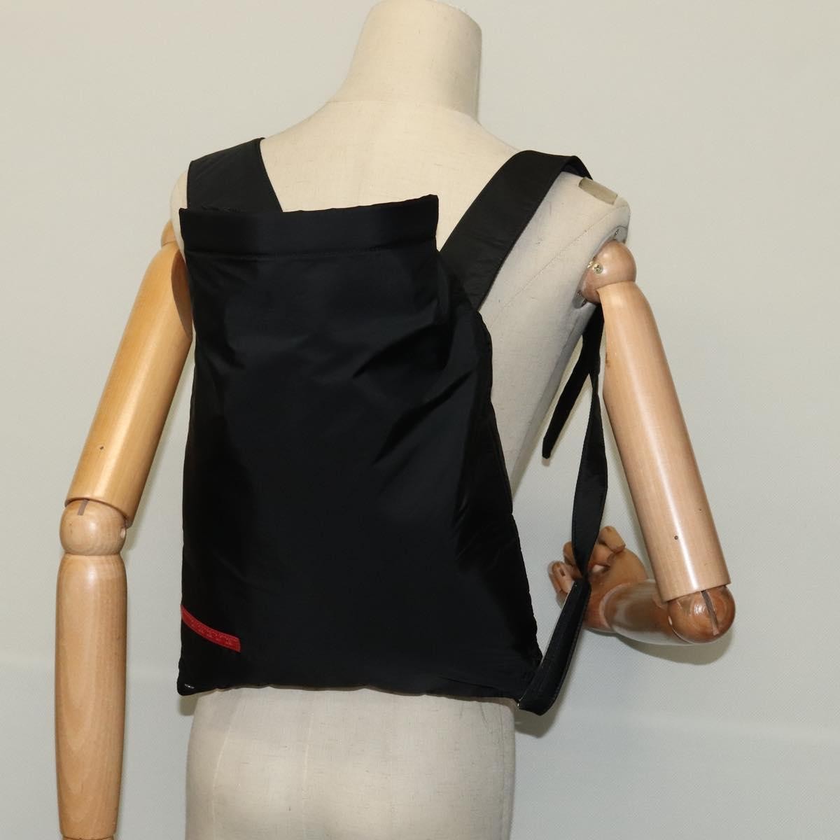 Prada Sport Backpack Nylon, BLACK, NYLON, Backpack