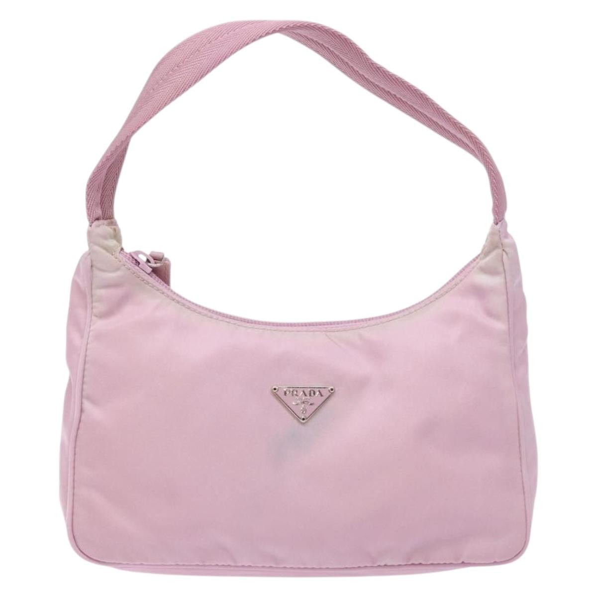 Prada Re-Edition 2000 Hobo Tessuto, PINK, NYLON, Handbag