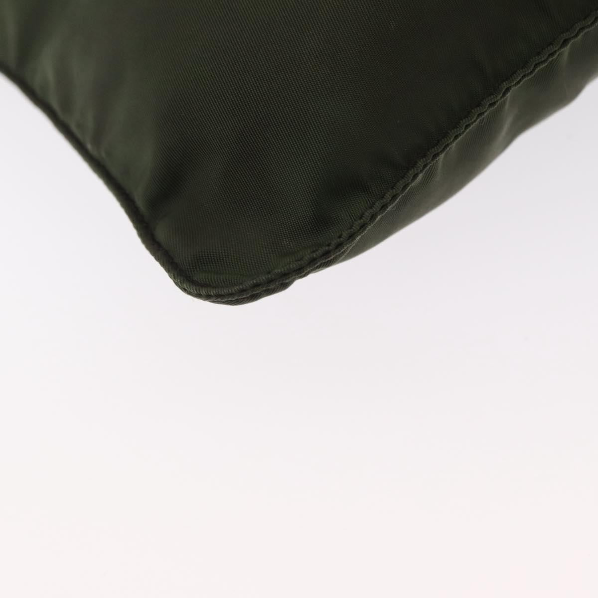 Prada Flat Messenger Bag Tessuto, KHAKI, NYLON, Shoulder bag