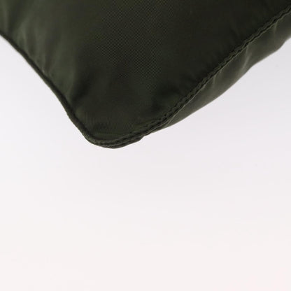 Prada Flat Messenger Bag Tessuto, KHAKI, NYLON, Shoulder bag